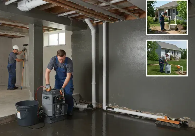 Basement Waterproofing and Flood Prevention process in Sylacauga, AL